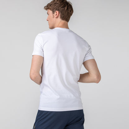 Lacoste Erkek Slim Fit Beyaz T-shirt