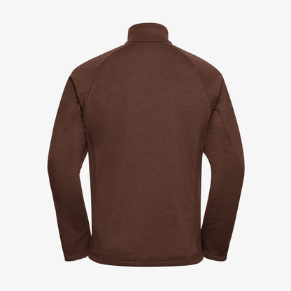 Jack Wolfskin Peak District Full Zipped Erkek Kahverengi Ceket