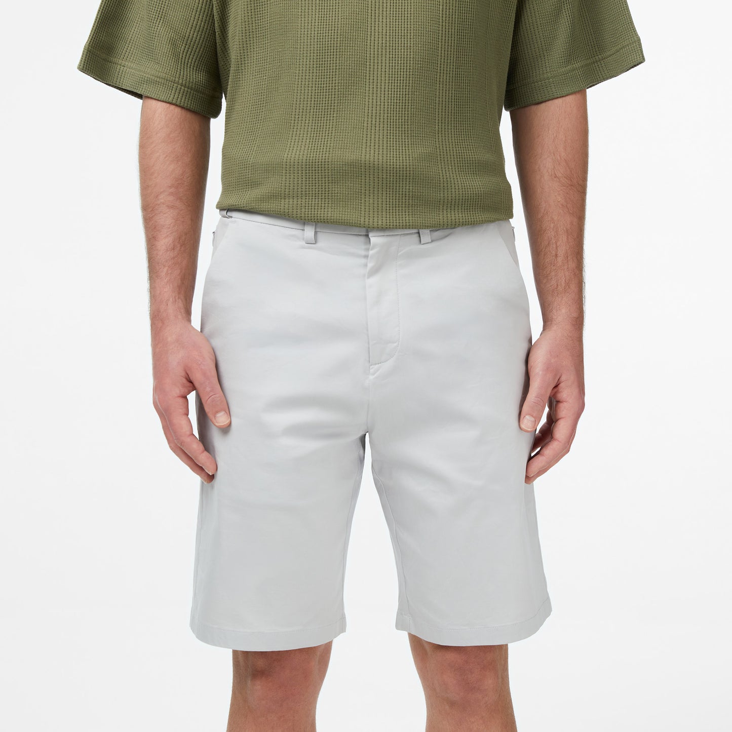 Lacoste Regular Fit Erkek Gri Şort