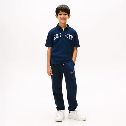 Tommy Hilfiger Mixed Graphic Çocuk Lacivert Eşofman Altı