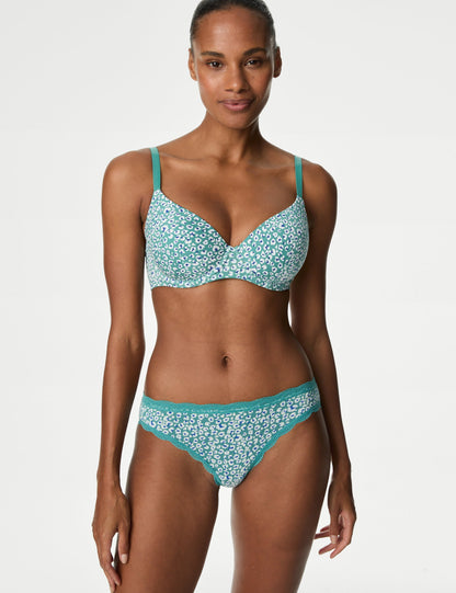 3'lü Dantelli Bikini Külot Seti