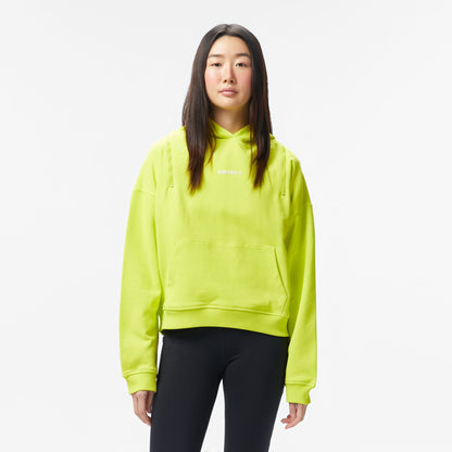 United4 Side Zip Kadın Sarı Hoodie
