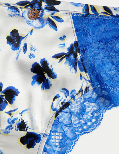 Fleur Dantel Detaylı Ipek Brazilian Külot