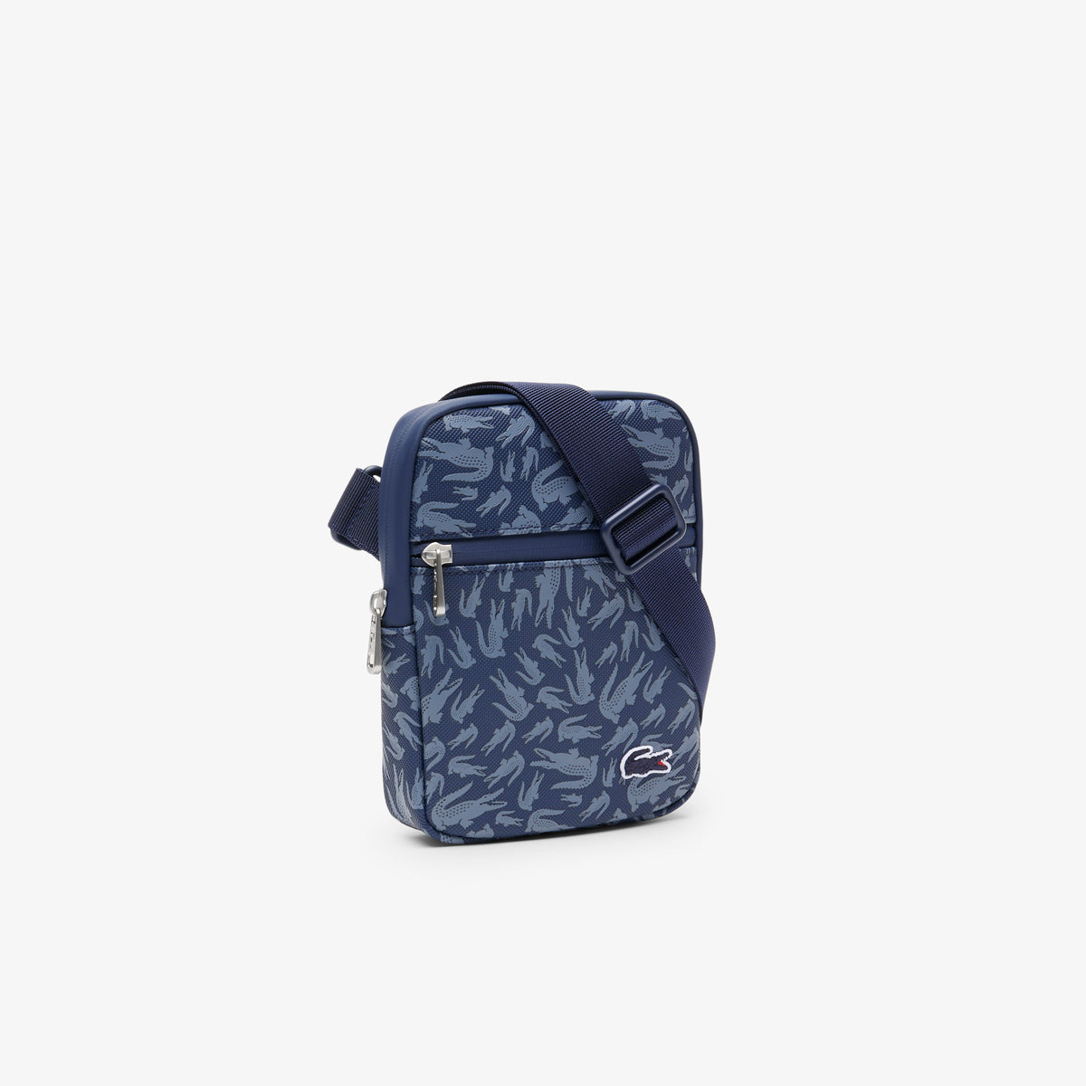 Lacoste Lcst Erkek Desenli Lacivert Postacı Çantası