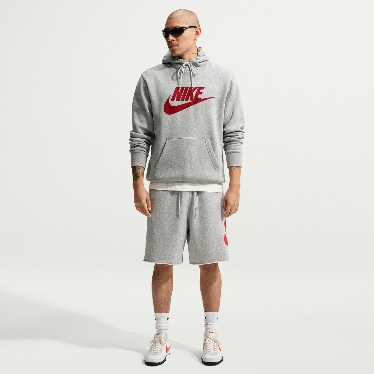 Nike Club Alumni Erkek Gri Şort