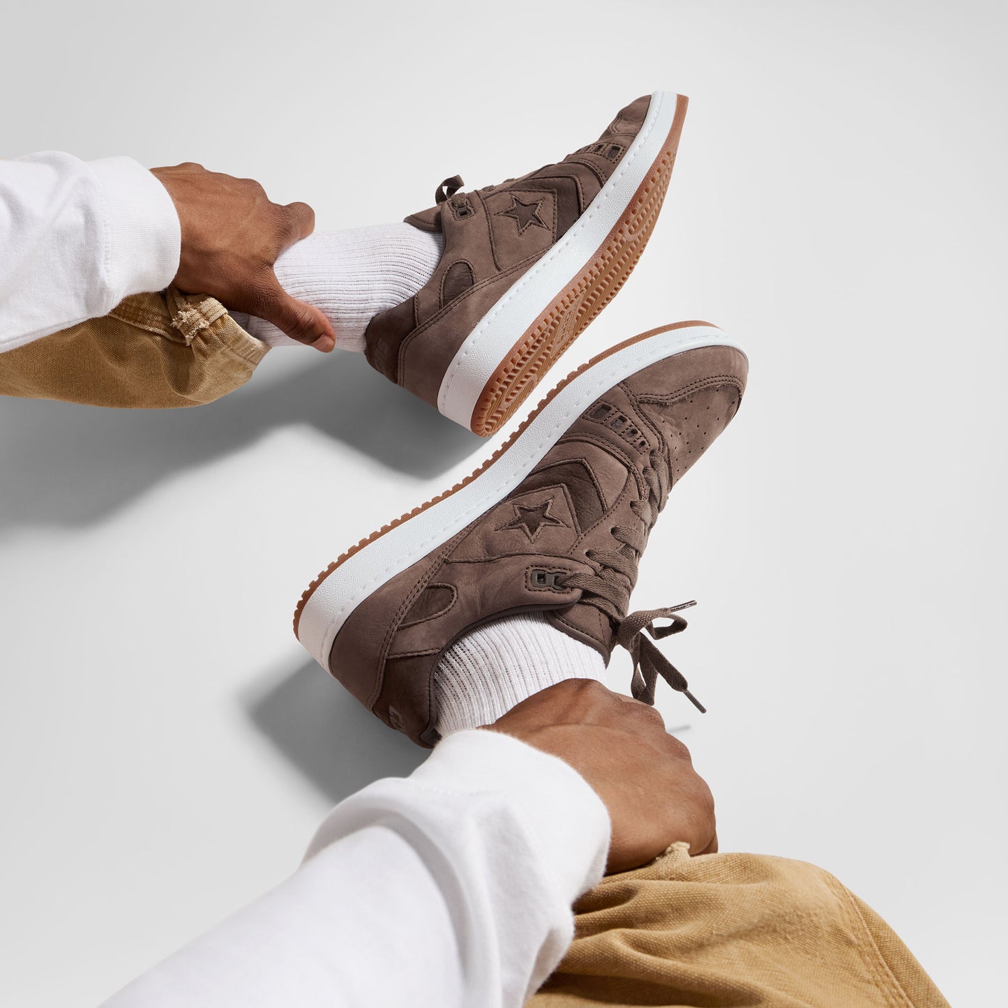Converse As-1 Pro Unisex Kahverengi Deri Sneaker