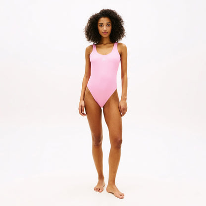 Tommy Hilfiger Texture Kadın Pembe Mayo