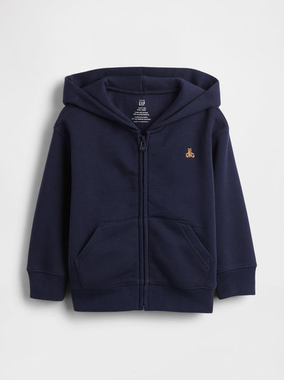 Lacivert Vintagesoft Fermuarlı Sweatshirt