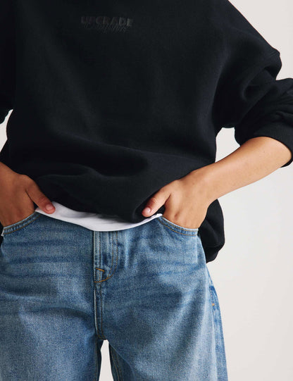 Pamuklu Relaxed Fit Jean (6-16 yaş)