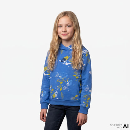Nike Sportswear Reveal Çocuk Renkli Sweatshirt