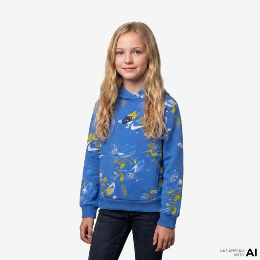 Nike Sportswear Reveal Çocuk Renkli Sweatshirt