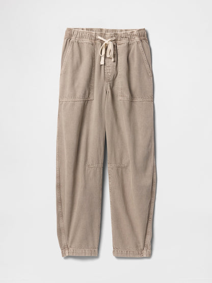 Bej Straight Jean Pantolon