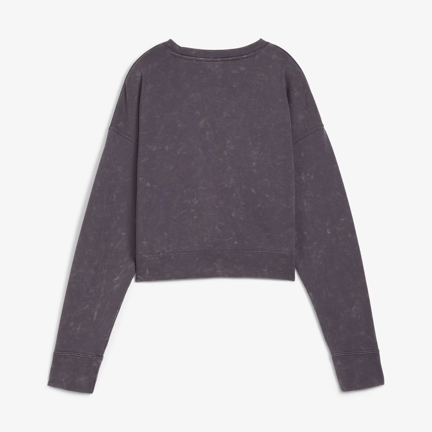 Puma Dare To Relaxed Washed Crew Kadın Gri Sweatshirt