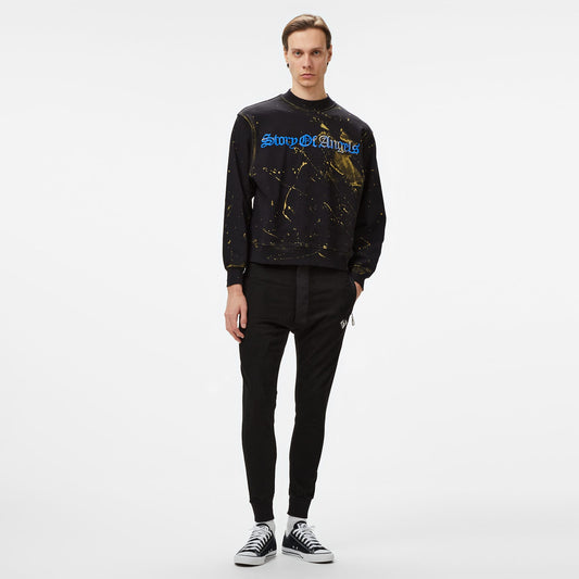 Story Of Angels Soa Dream Slim Shalvar Jogger Erkek Siyah Pantolon