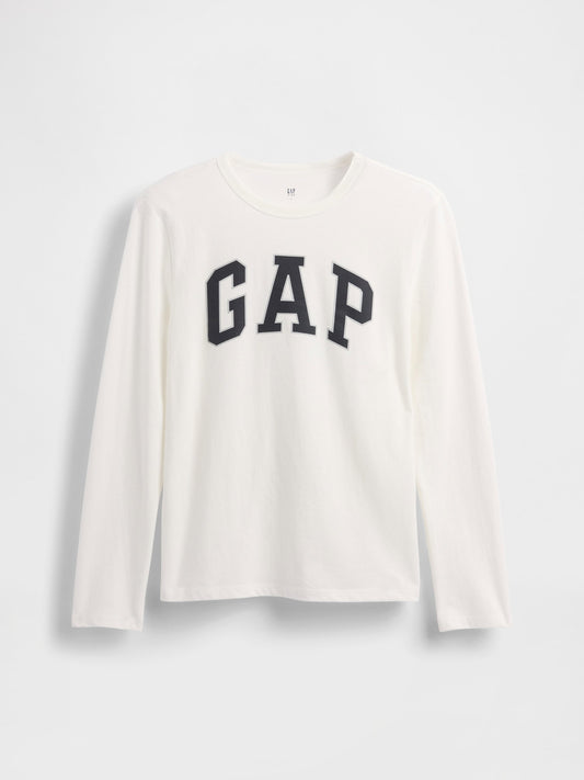 Beyaz Gap Logo T-shirt