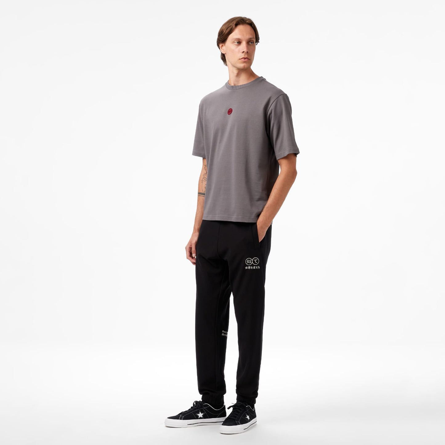 United4 Classic Erkek Gri T-shirt