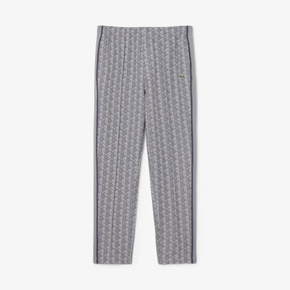 Lacoste Erkek Regular Fit Monogram Gri Eşofman Altı