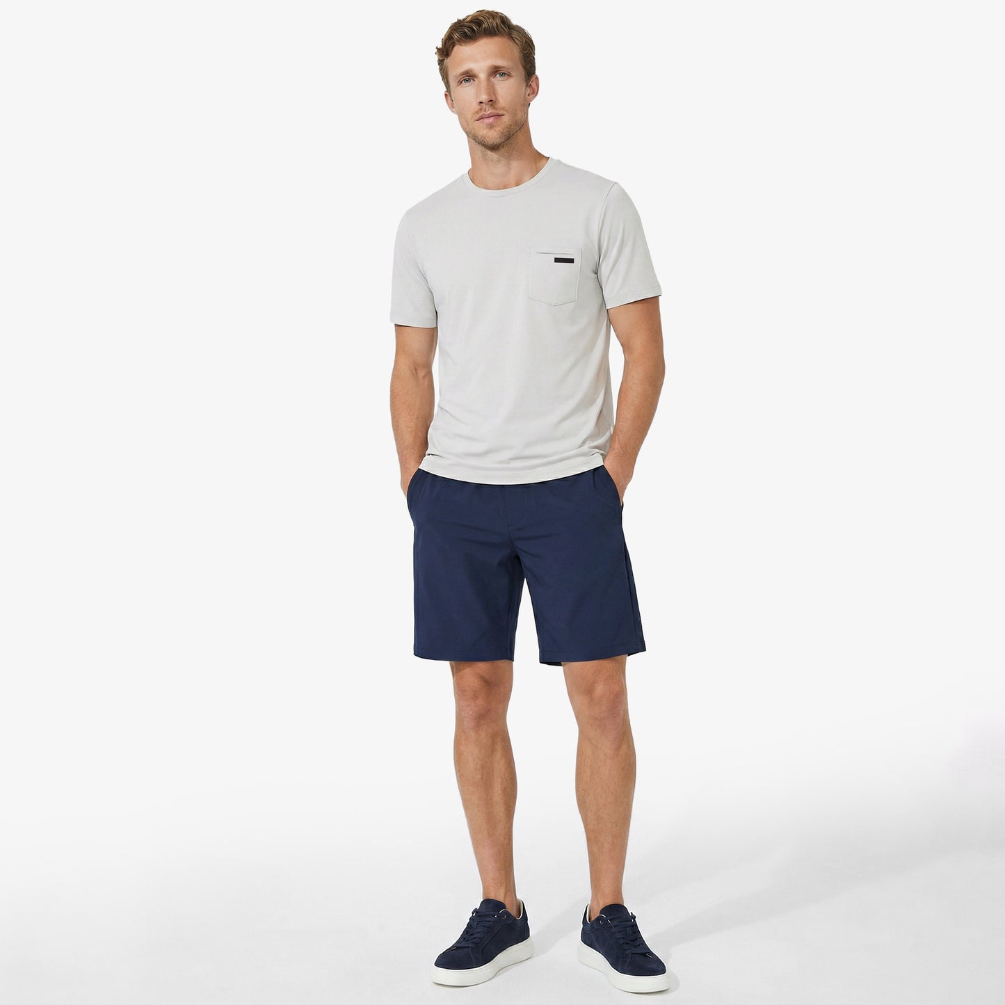 Nautica Erkek Gri Regular Fit T-shirt