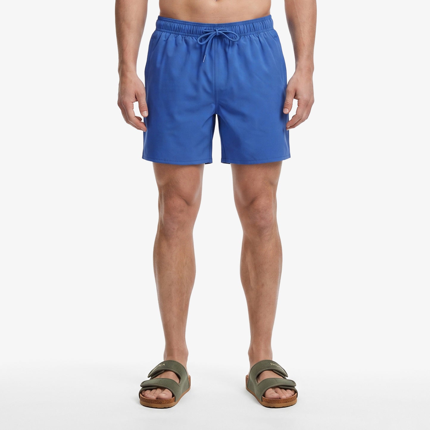Nautica Regular Fit Erkek Mavi Deniz Şortu