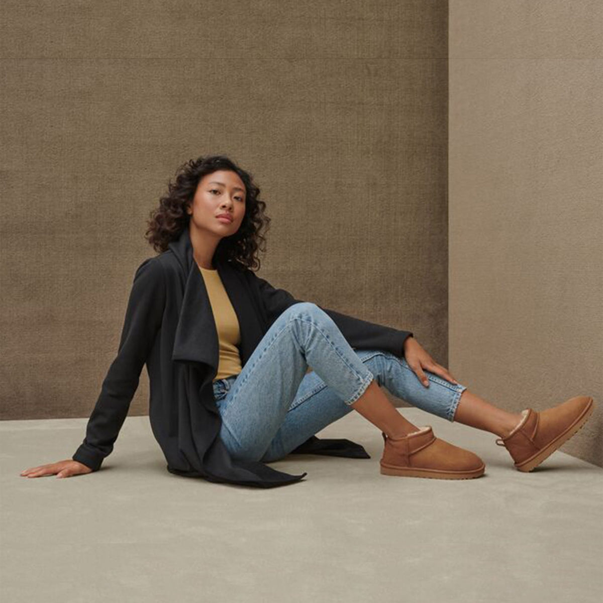 Ugg Classic Ultra Mini Chestnut Kadın Kahverengi Bot