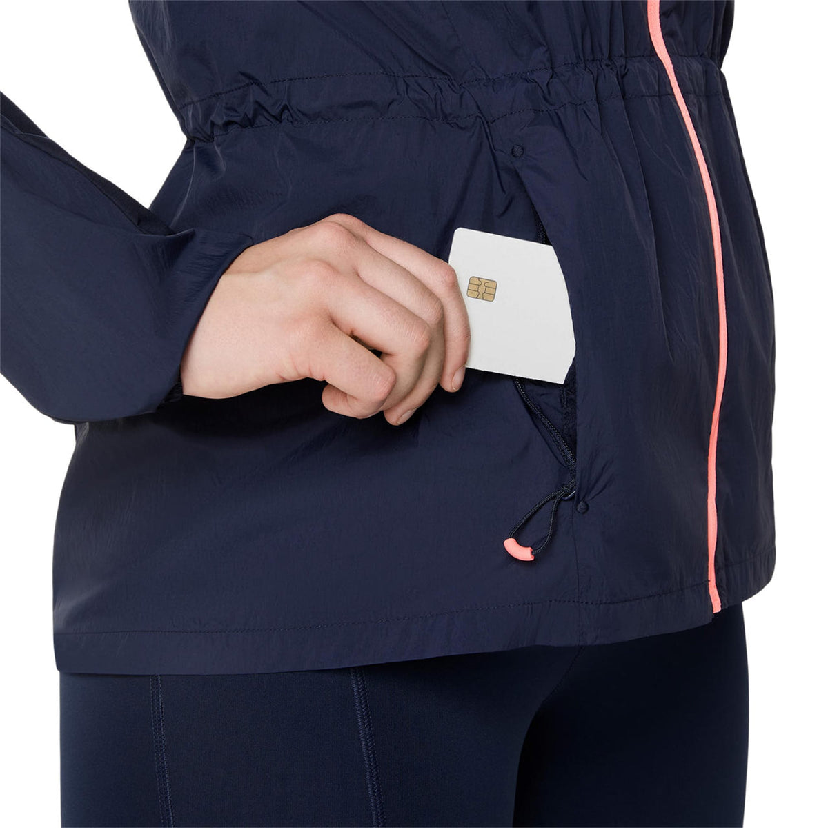 Asics Road Packable Kadın Siyah Koşu Ceket
