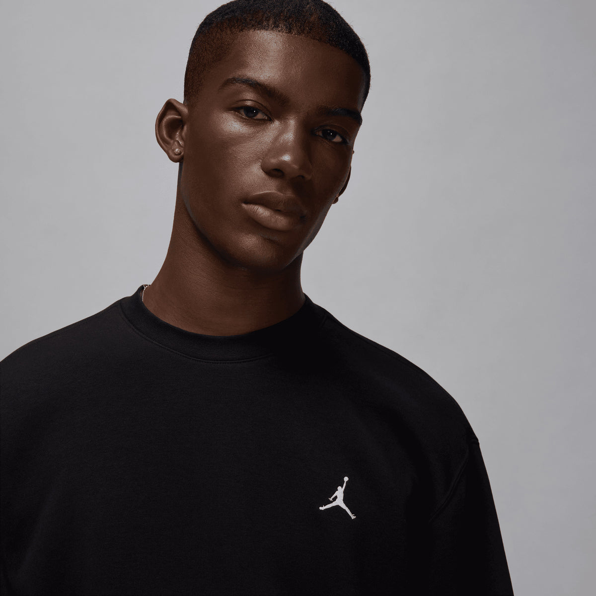 Jordan Brooklyn Erkek Siyah Sweatshirt