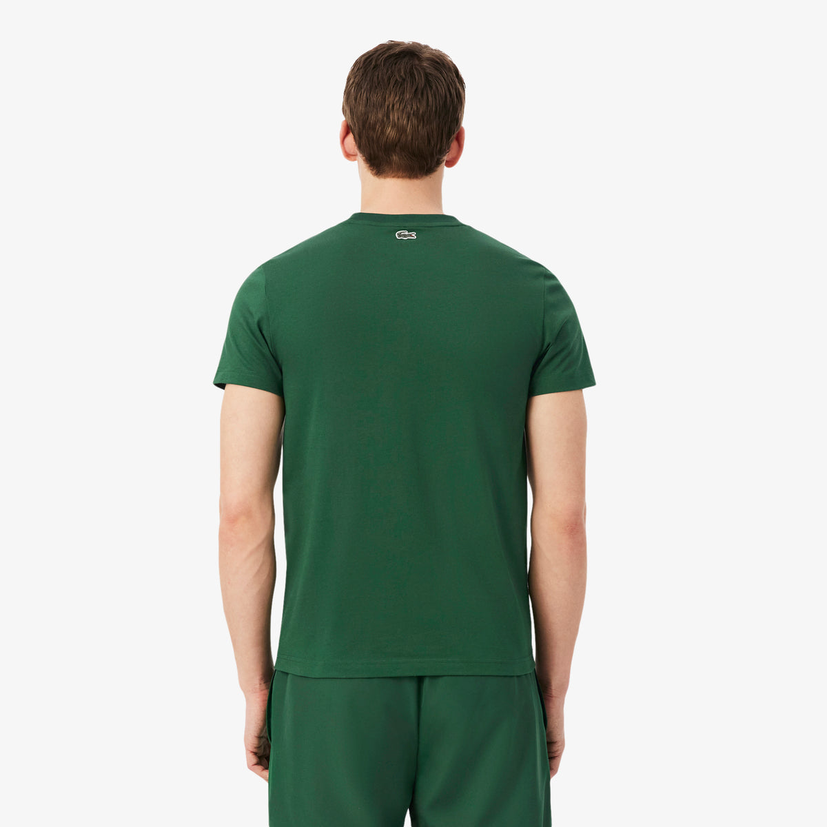 Lacoste Novak Djokovic The Goat Erkek Yeşil T-shirt
