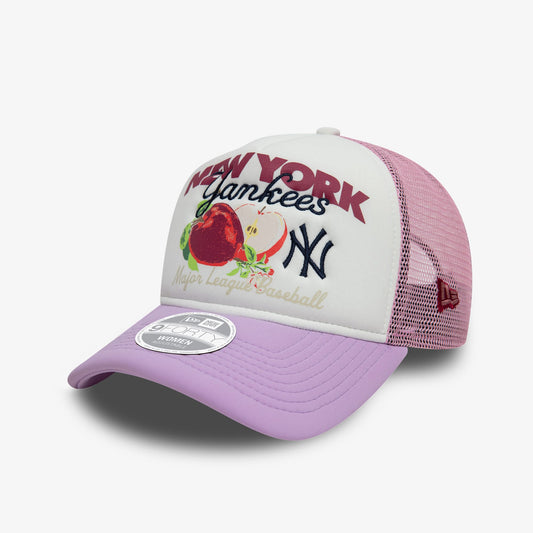 New Era Fruit Graphic New York Yankees Kadın Mor Şapka