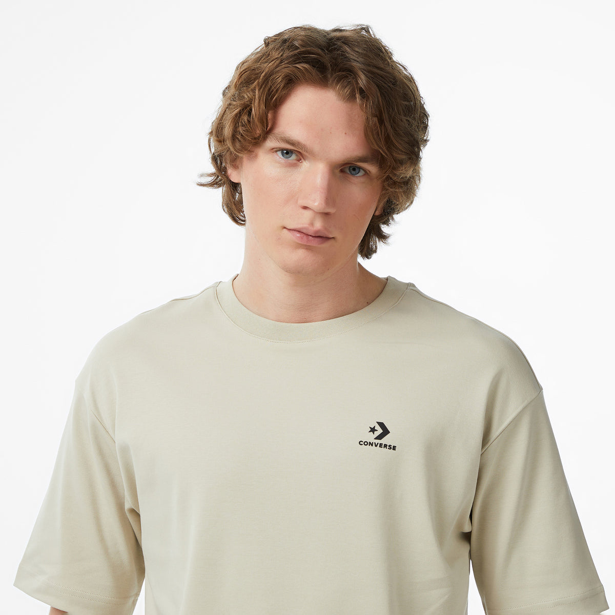 Converse Erkek Bej T-shirt