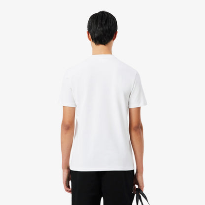 Lacoste Regular Fit Erkek Beyaz T-shirt