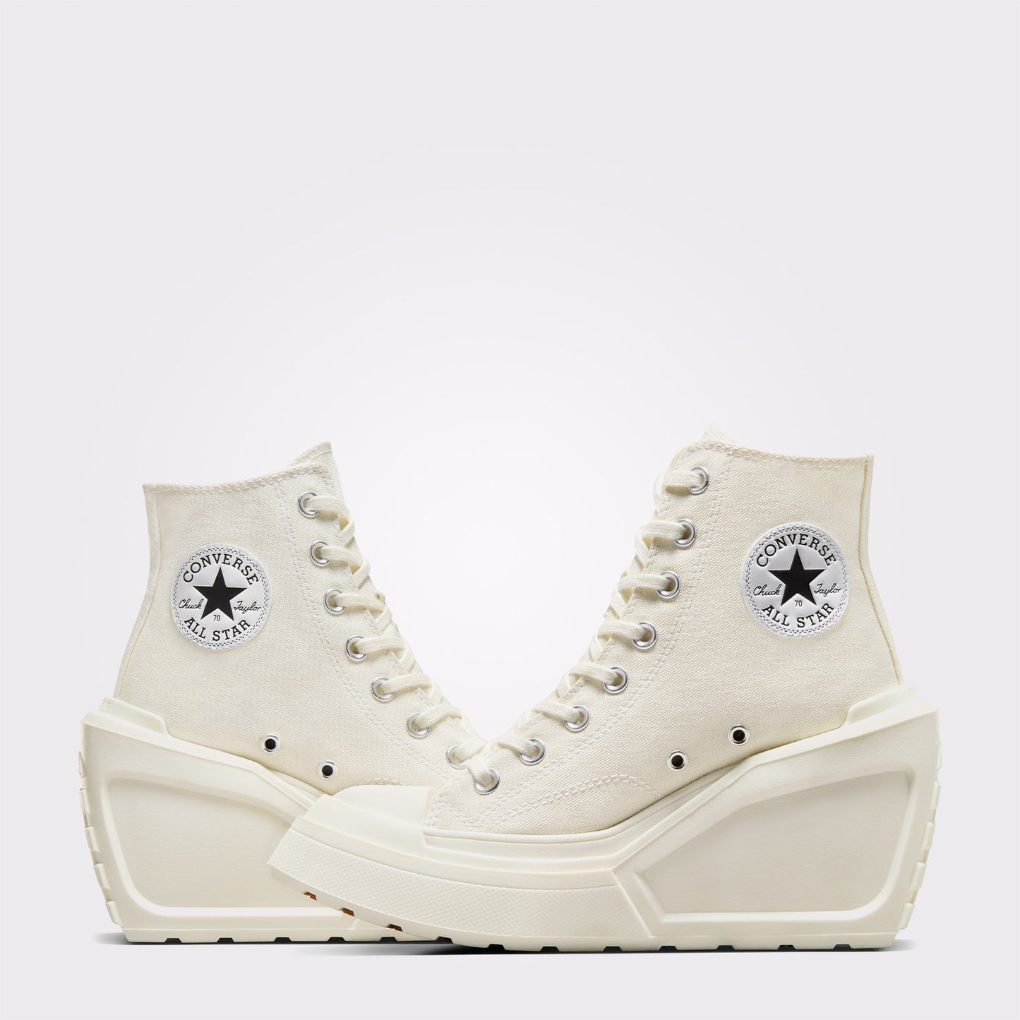 Converse Chuck 70 De Luxe Wedge Unisex Krem Sneaker