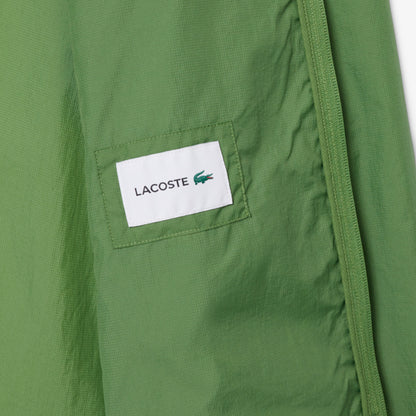Lacoste Erkek Kapüşonlu Yeşil Yağmurluk