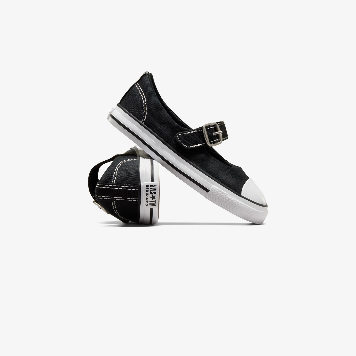 Converse Chuck Taylor All Star Dainty Mary Jane Bebek Siyah Babet