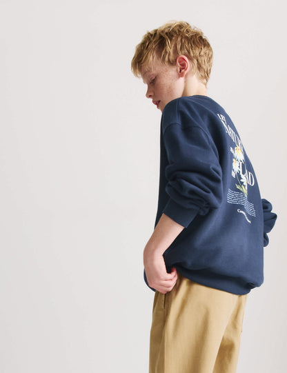 Desenli Çocuk Sweatshirt