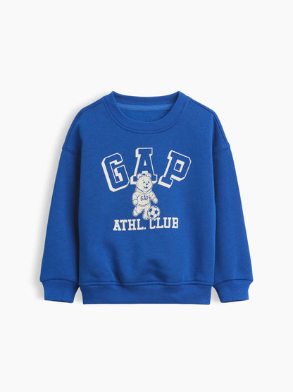 Kobalt Mavisi Vintagesoft Varsity Logo Sweatshirt