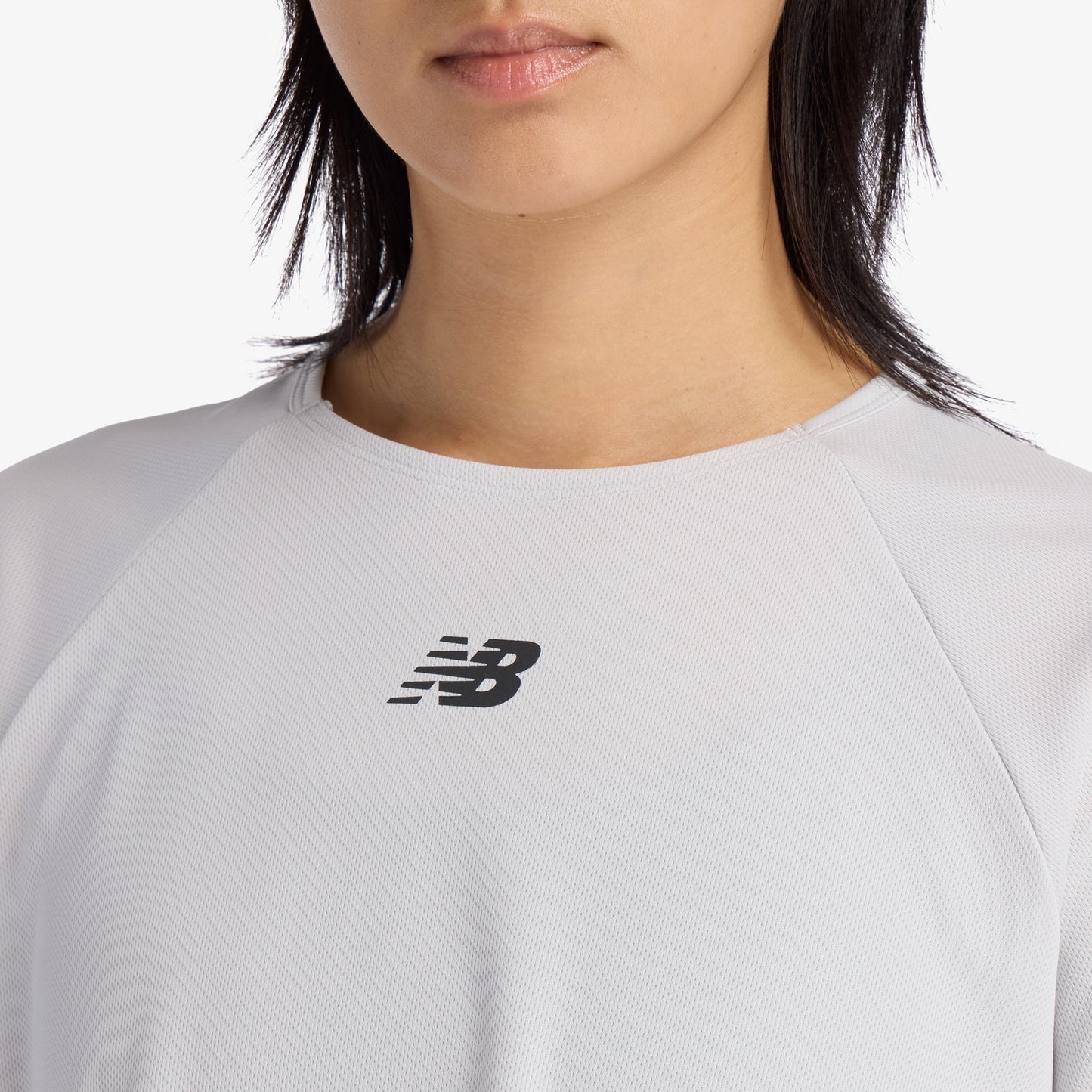 New Balance Fast Days Kadın Gri T-shirt