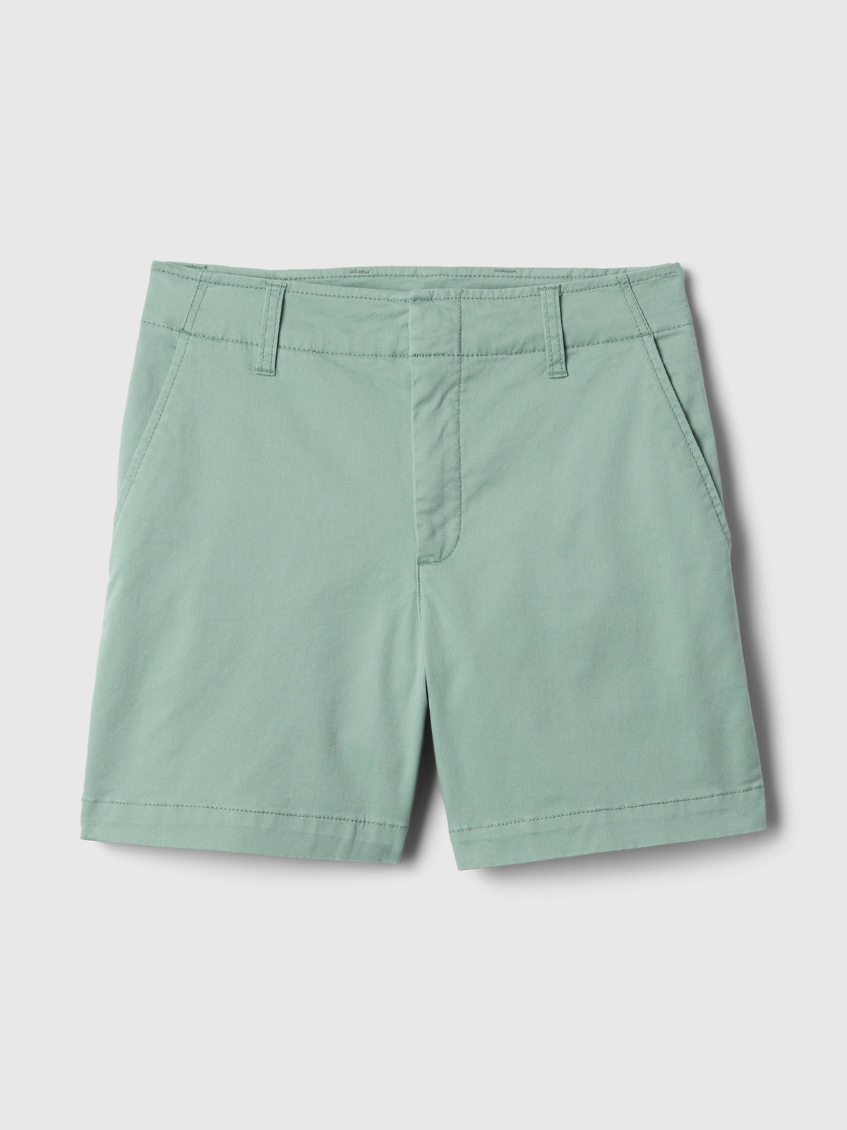Yeşil Mid Rise Downtown Khaki Şort
