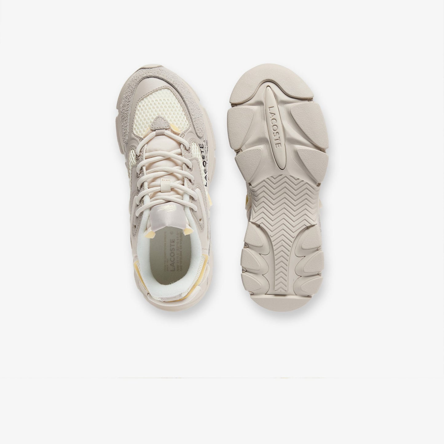 Lacoste L003 Neo Kadın Bej Spor Ayakkabı