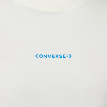 Converse Erkek Krem Grafik Baskılı T-shirt