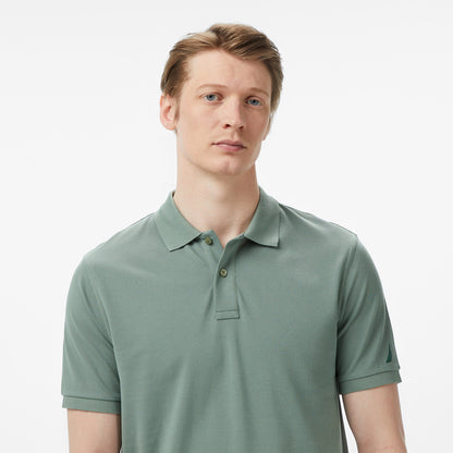 Nautica Erkek Yeşil Regular Fit Polo Yaka T-shirt