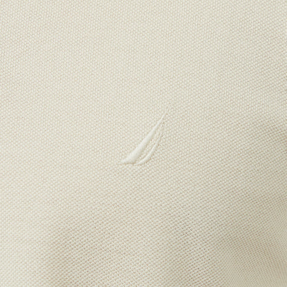 Nautica Erkek Bej Regular Fit Polo Yaka T-shirt