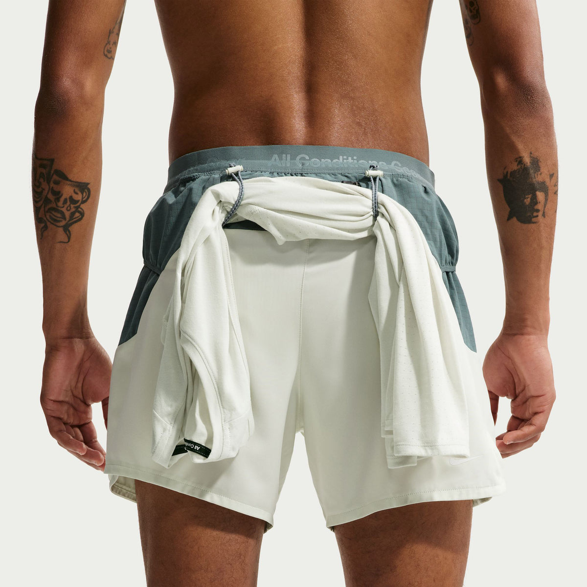 Nike Dri-fıt Acg Chinati Second Sunrise Erkek Krem Koşu Şortu