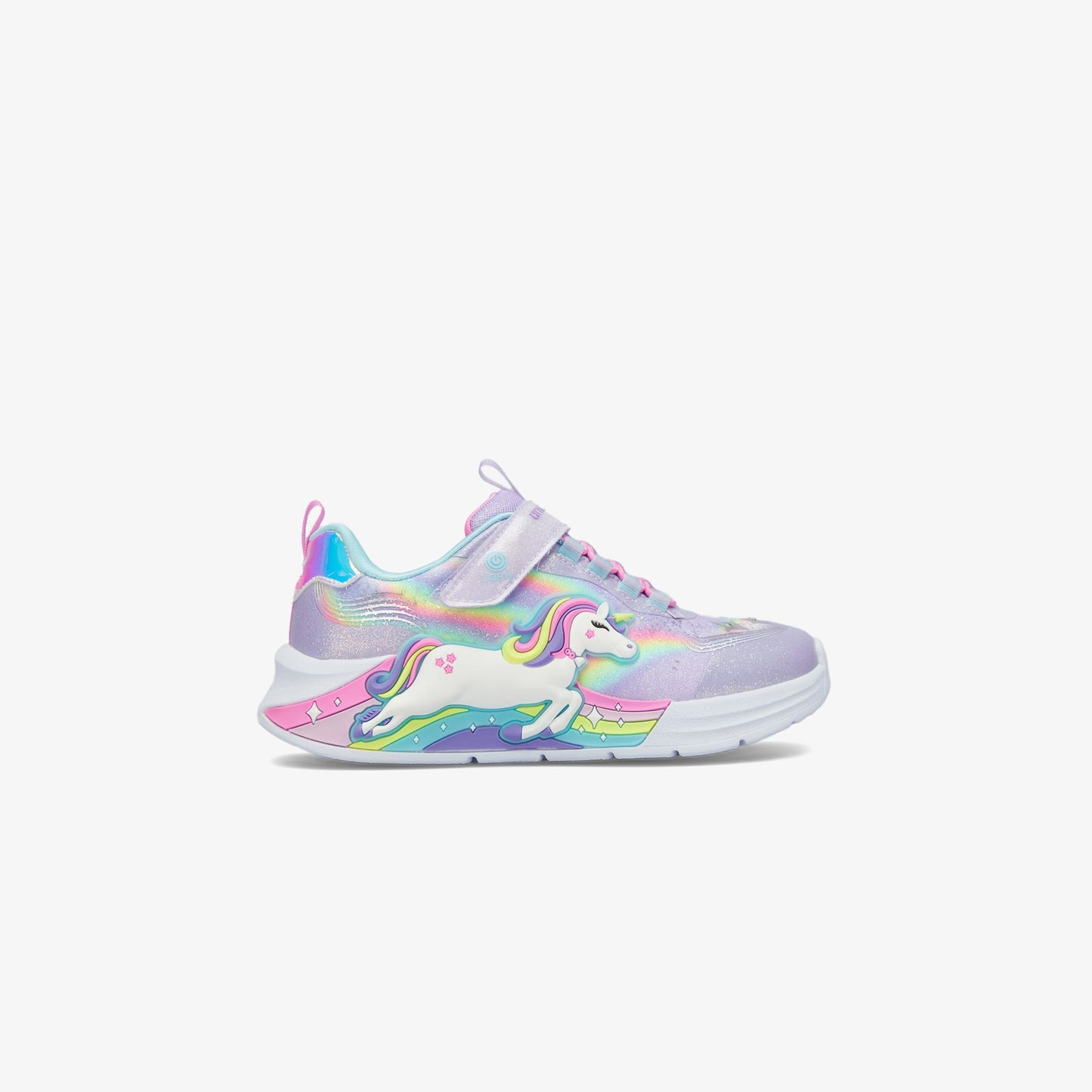 Skechers Unicorn Chaser Çocuk Mor Işıklı Spor Ayakkabı