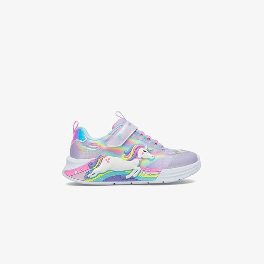 Skechers Unicorn Chaser Çocuk Mor Işıklı Spor Ayakkabı