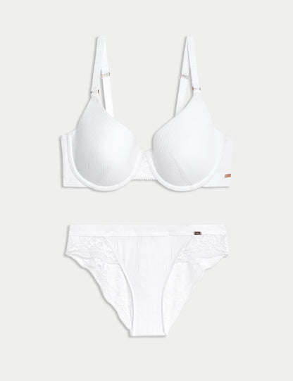 Lounge Rib & Lace Brazilian Külot