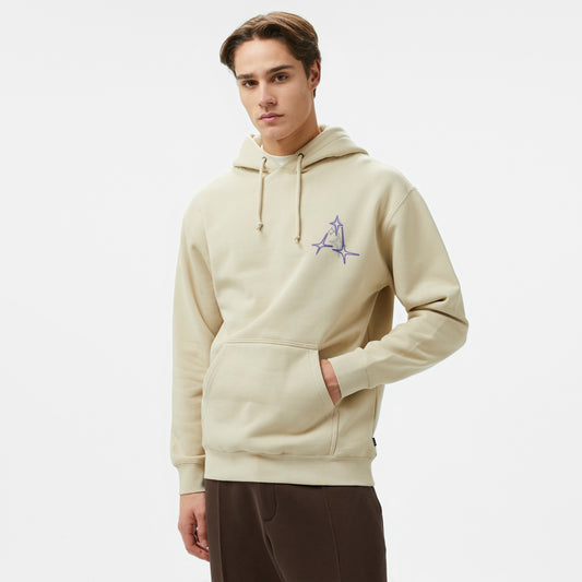 Huf Gleam P/o Erkek Bej Hoodie