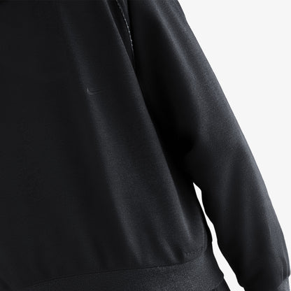 Nike Heritage Fleece Top Erkek Siyah Sweatshirt