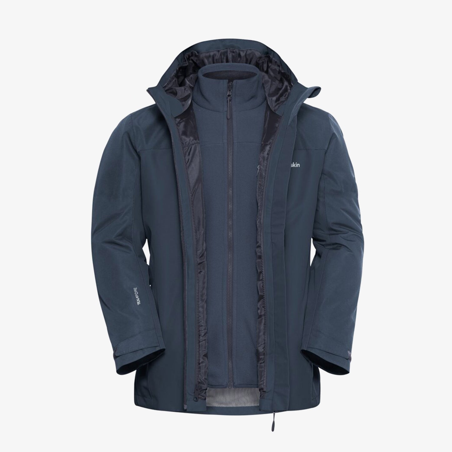 Jack Wolfskin Taubenberg 3in1 Lacivert Erkek Ceket