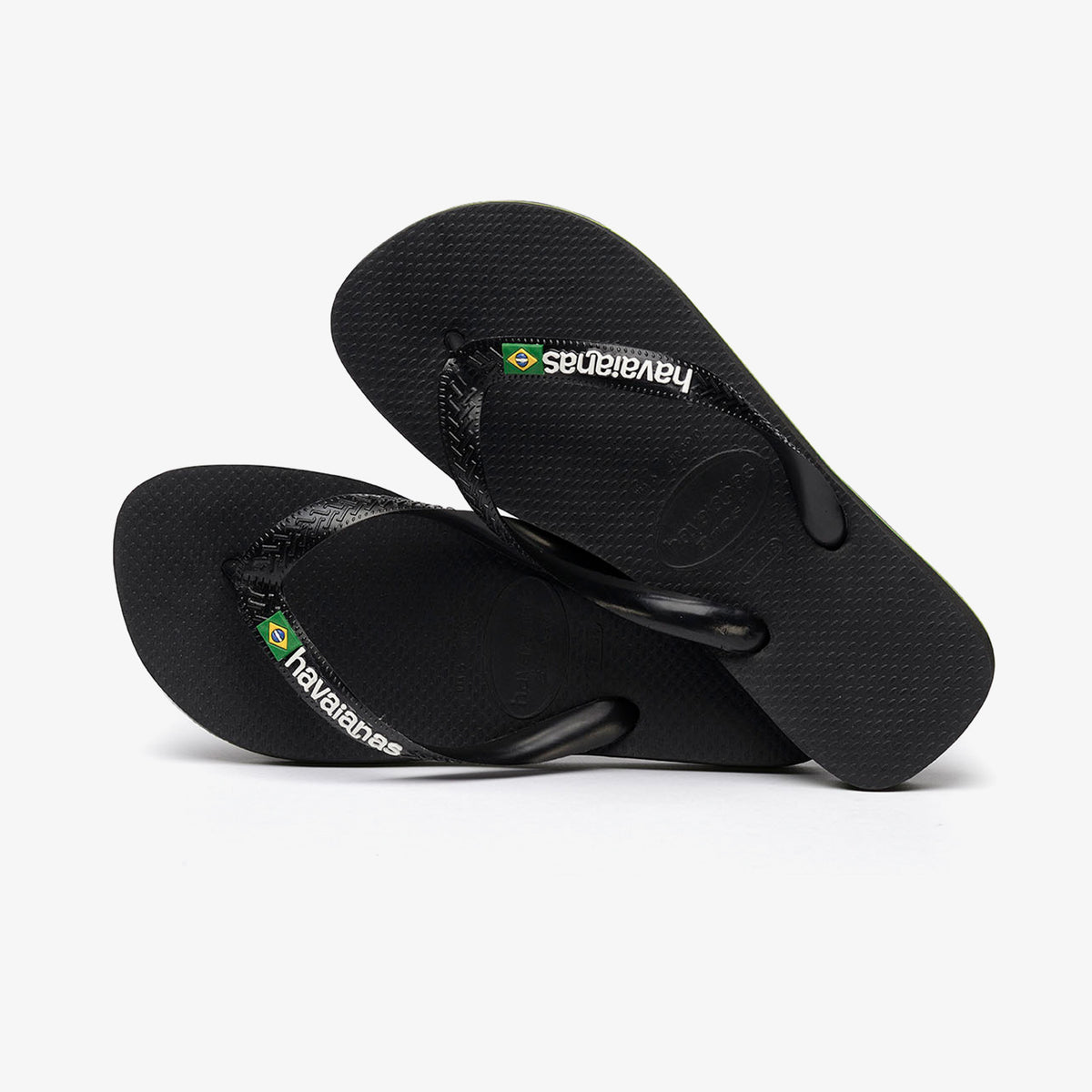 Havaianas Brasil Logo Erkek Siyah Terlik