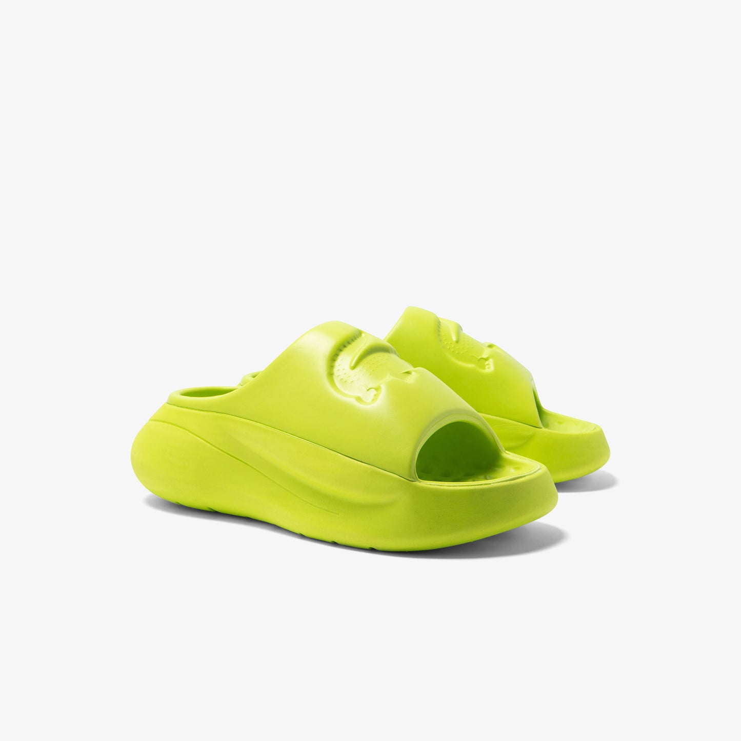 Lacoste Croco 3.0 Kadın Yeşil Terlik